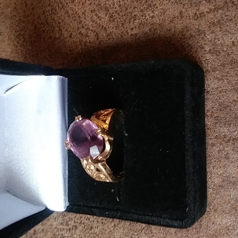 Purple sapphire